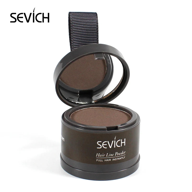 Sevich 8 color Hair Fluffy Powder Hairline Shadow Powder Natural Instant Cover Up Makeup Hair Concealer Coverage WaterProof